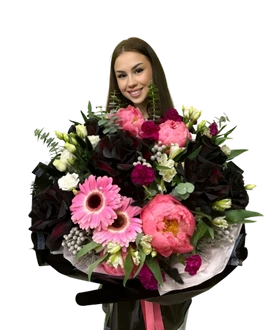 Букет "Роскошный бархат".