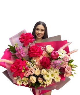 Букет "Лепестки счастья".